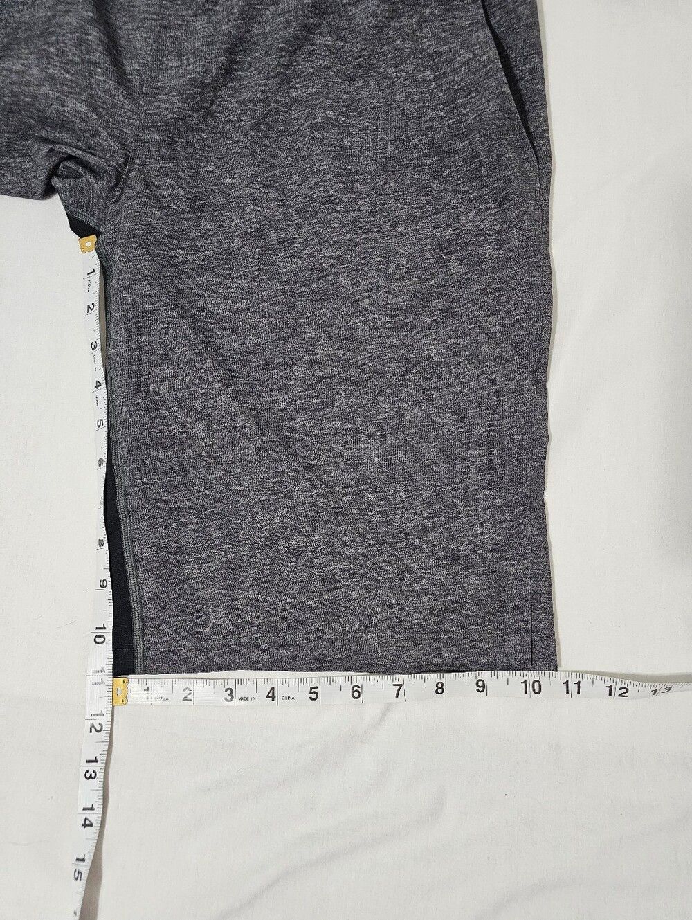 Lululemon Pace Breaker Lined Shorts Mens Medium Gray Heather Athletic Training - Picture 7 of 7